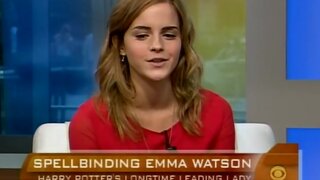Emma Watson on The Early Show
