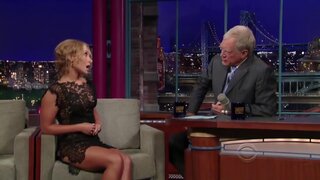 Hayden Panettiere in Skimpy outfit Arriving and On the Late Show with David Letterman in NYC