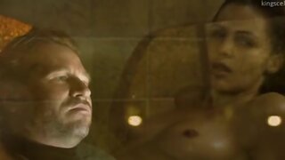 Eve Mauro Bare Breasts in The Steam Experiment