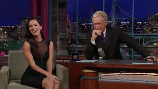 Megan Fox on Letterman