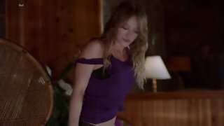 Hilary Duff in Underwear in What Goes Up