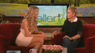 Marissa Miller Huge Cleavage and Legs on Ellen