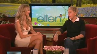 Marissa Miller Huge Cleavage and Legs on Ellen