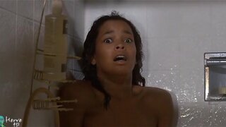 Ola Ray Topless and Wet in Shower from 10 to Midnight