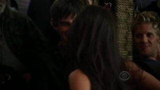 Marie Avgeropoulos in Bra on Harpers Island S1e4