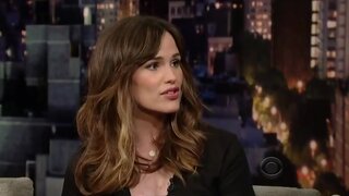 Jennifer Garner on Letterman