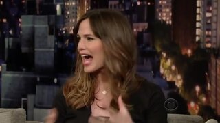 Jennifer Garner on Letterman
