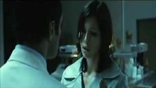 Jessica Biel Cleavage in Bra in Powder Blue