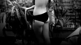 Amaia Salamance Covered Topless for Ad