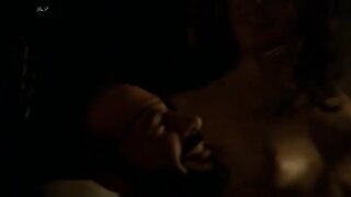 Emma Hamilton Topless on The Tudors