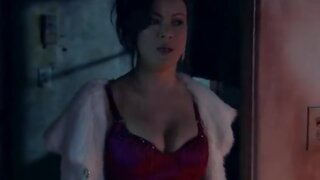 Jennifer Tilly huge Cleavage in The Caretaker