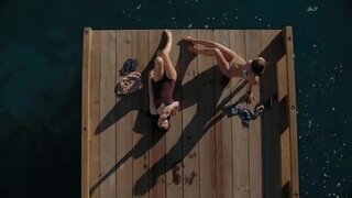 Emily Browning in Bikini in The Uninvited