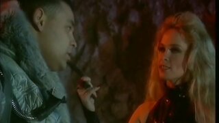Samantha Robson in Dominatrix Style Outfit on Red Dwarf S06E01