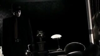 Eva Mendes Bare backside and from the side in The Spirit