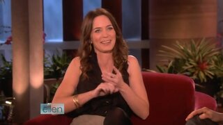 Emily Blunt on Ellen DeGeneres