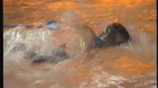 Tania Bryer , ex Sky News, in See-Thru swimsuit