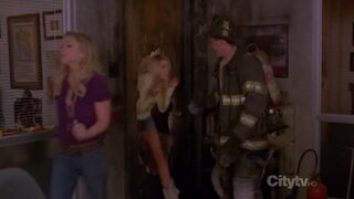 Katrina Bowden short Upskirt clip from 30 Rock