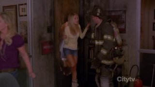 Katrina Bowden short Upskirt clip from 30 Rock