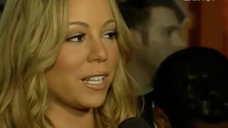 Mariah Carey Hot Cleavage Show