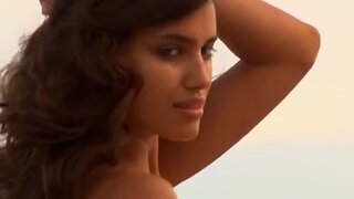 Irina Shayk Body Painted from Sports Illustrated Edition 2009