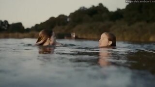 Jennifer Ulrich and Paula Kalenberg Skinny Dipping from Die Wolke