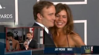 Nikki Cox from the 2009 Grammy preshow