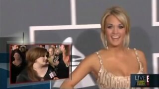 Carrie Underwood from the 2009 Grammy preshow