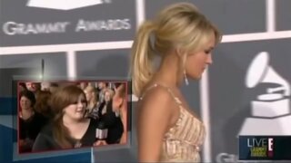 Carrie Underwood from the 2009 Grammy preshow