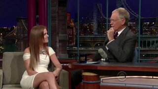 Isla Fisher on The Late Show with David Letterman