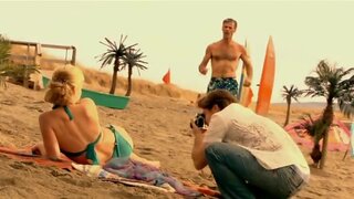 Gretchen Mol in Bikini and some side boob from The Memory Keepers Daughter