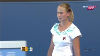 Jelena Djokic Pokies from the Australian Open