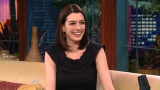 Anne Hathaway on the Tonight Show