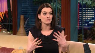 Anne Hathaway on the Tonight Show