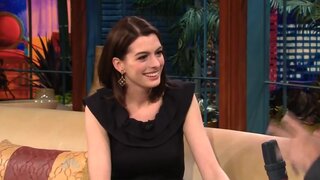 Anne Hathaway on the Tonight Show