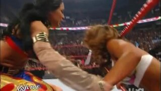 Mickie James and Melina vs Layla El and Jillian Hall on Raw