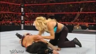 Mickie James and Melina vs Layla El and Jillian Hall on Raw