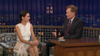 Jennifer Connelly on Late Night with Conan OBrien