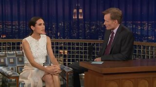 Jennifer Connelly on Late Night with Conan OBrien