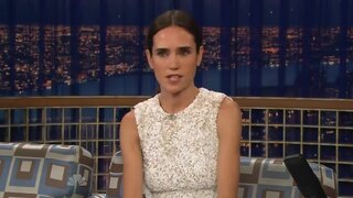 Jennifer Connelly on Late Night with Conan OBrien