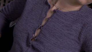Kim Dickens Bare Breast in Hollow Man