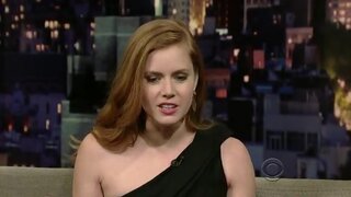 Amy Adams on The Late Show with David Letterman