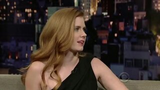 Amy Adams on The Late Show with David Letterman