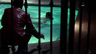 Michele Hicks Naked underwater on The Shield S07E10