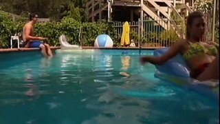 Holly Valance in yellow Bikini on Neighbours