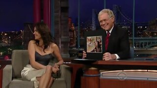 Teri Hatcher on Letterman