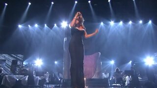 Mariah Carey Performing at the AMAa