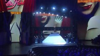 Kellie Pickler performing in hot outfit at CMAs