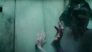 Angelina Jolie getting sprayed in the shower and inspected in Changeling