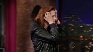 Kristen Stewart on Letterman