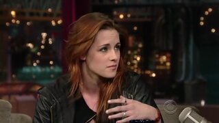 Kristen Stewart on Letterman